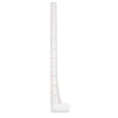 KAWAGUCHI 洋裁用 L尺定規 透明 60cm 1枚目