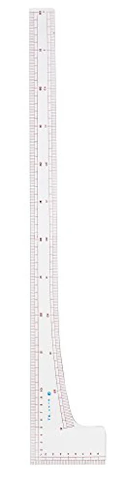KAWAGUCHI 洋裁用 L尺定規 透明 60cm 1枚目