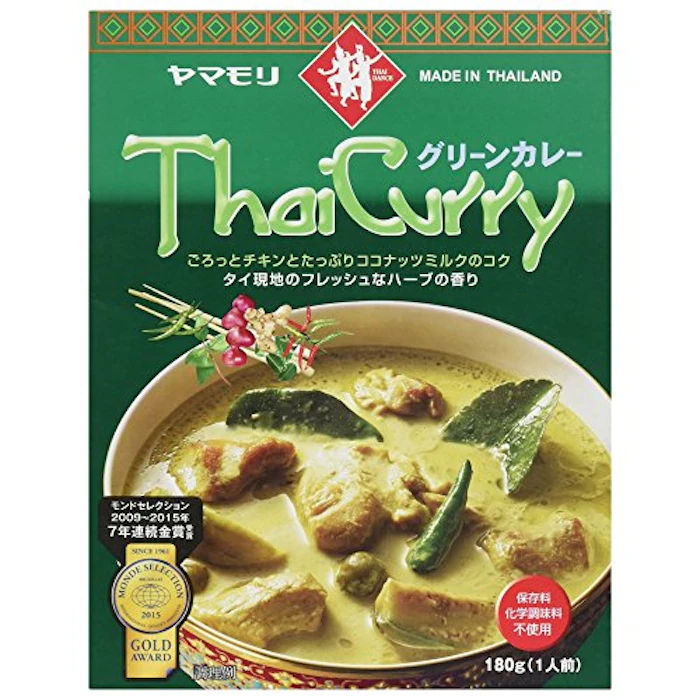 ヤマモリ タイダンス タイカレー グリーン 2枚目