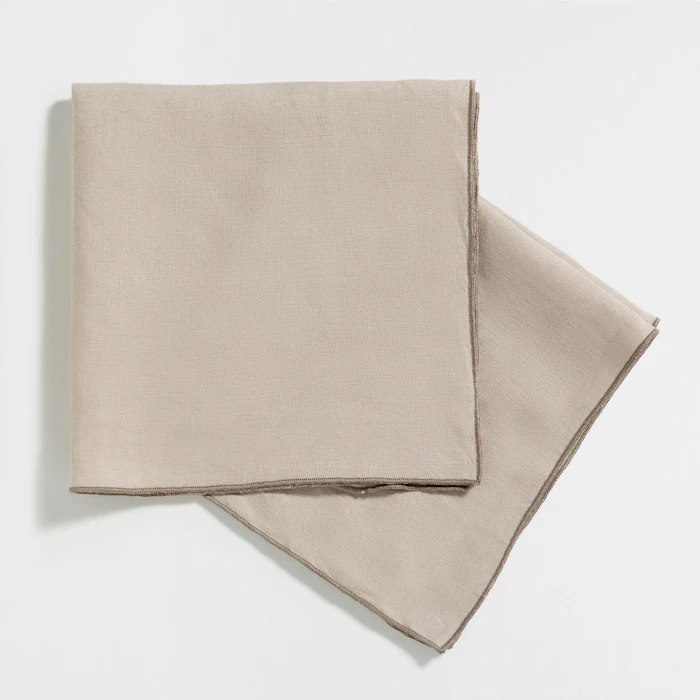 ZARA HOME ウォッシュリネン テーブルナプキン 2枚セット 4枚目