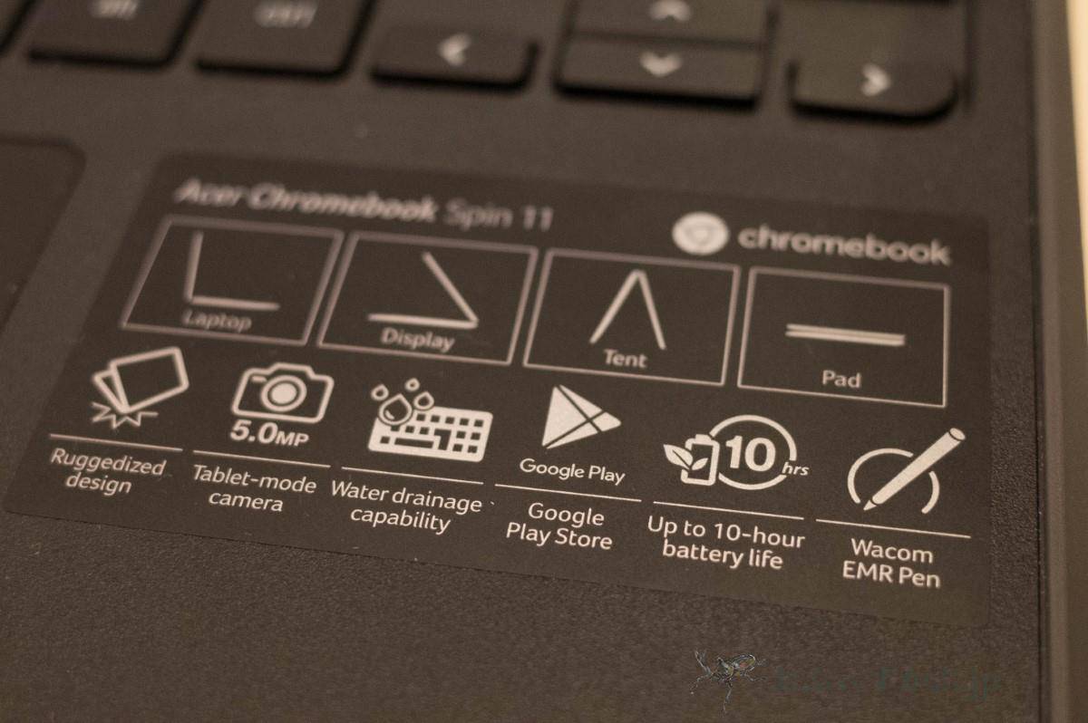 Acer Chromebook Spin 11 R751TN-N14N 2枚目