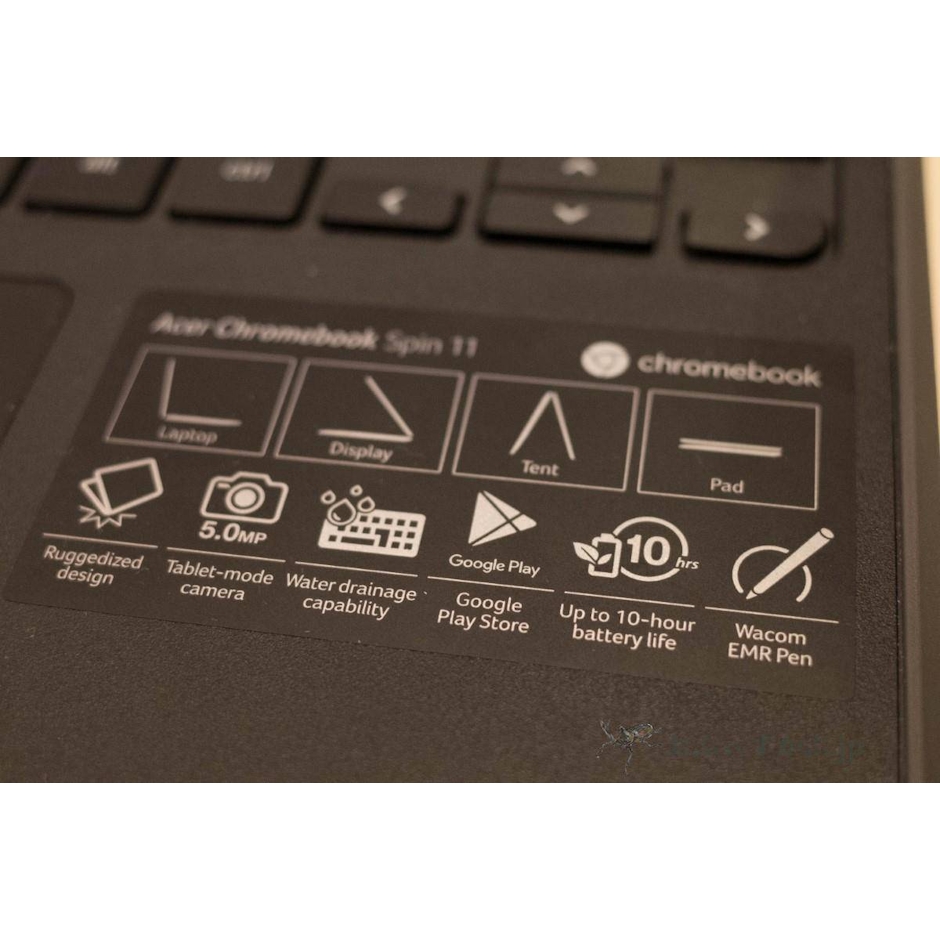 Acer Chromebook Spin 11 R751TN-N14N 2枚目
