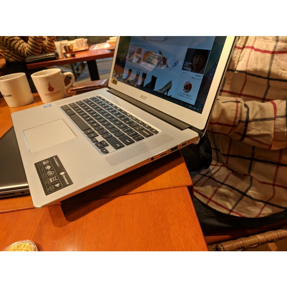 Acer Chromebook 15 CB515-1HT-P39B 1枚目