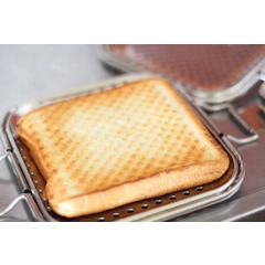 スマイル ホットサンドメーカー レシピブック付き 1枚目