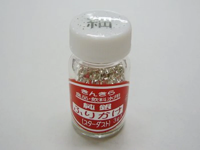 cotta きんきらふりかけスターダスト細目 銀 1枚目