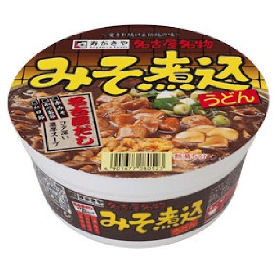 寿がきや食品 カップみそ煮込うどん 1枚目