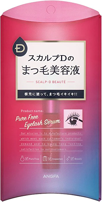 スカルプD まつ毛美容液 ボーテ ピュアフリーアイラッシュセラム 1枚目