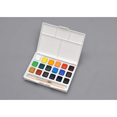 ターレンス 携帯用水彩絵の具18色セット 1枚目