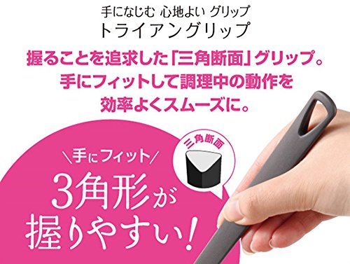 マーナ トライアングリップ シリコーン 調理スプーン K536 6枚目