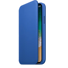 Apple iPhone X レザーフォリオケース 1枚目