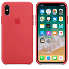 Apple iPhone X シリコーンケース 1枚目