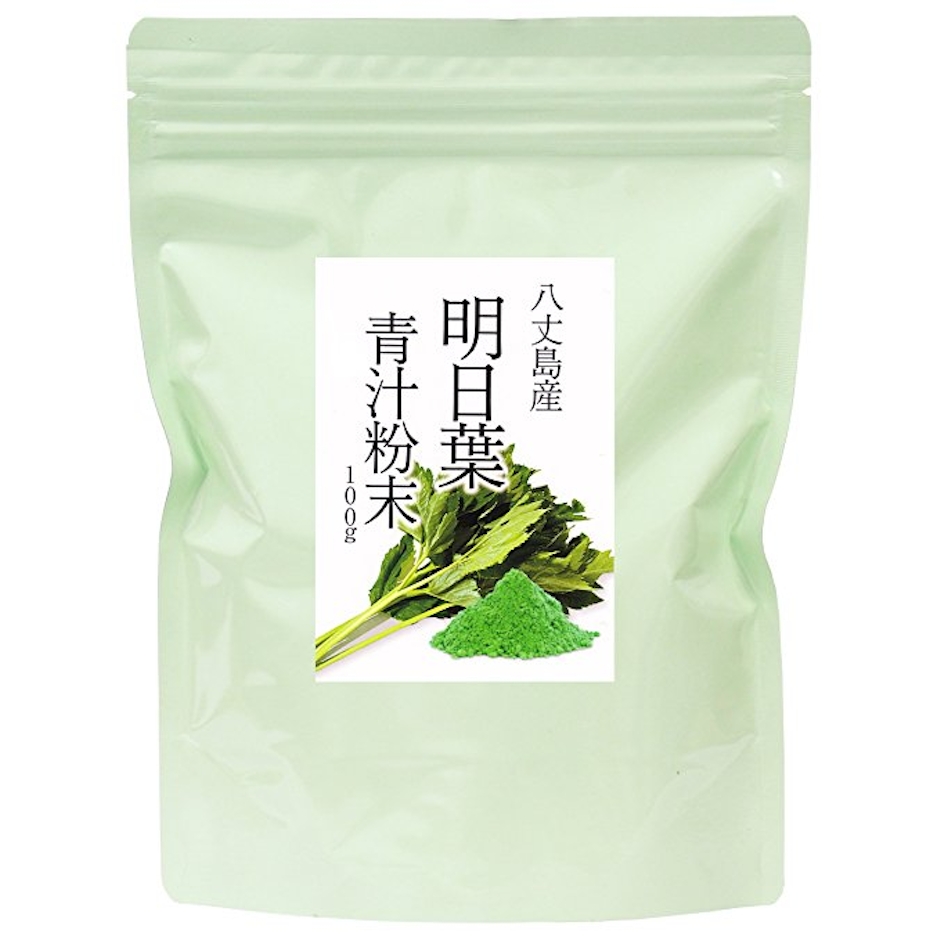 自然健康社 八丈島産 明日葉青汁粉末 1枚目