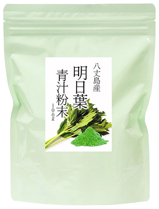 自然健康社 八丈島産 明日葉青汁粉末 1枚目