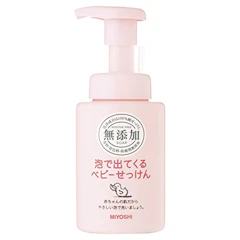 ミヨシ石鹸 無添加 泡で出てくるベビーせっけん 1枚目