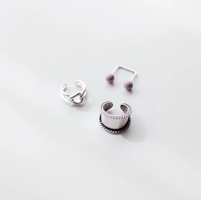 Soierie Twist Short ring 1枚目