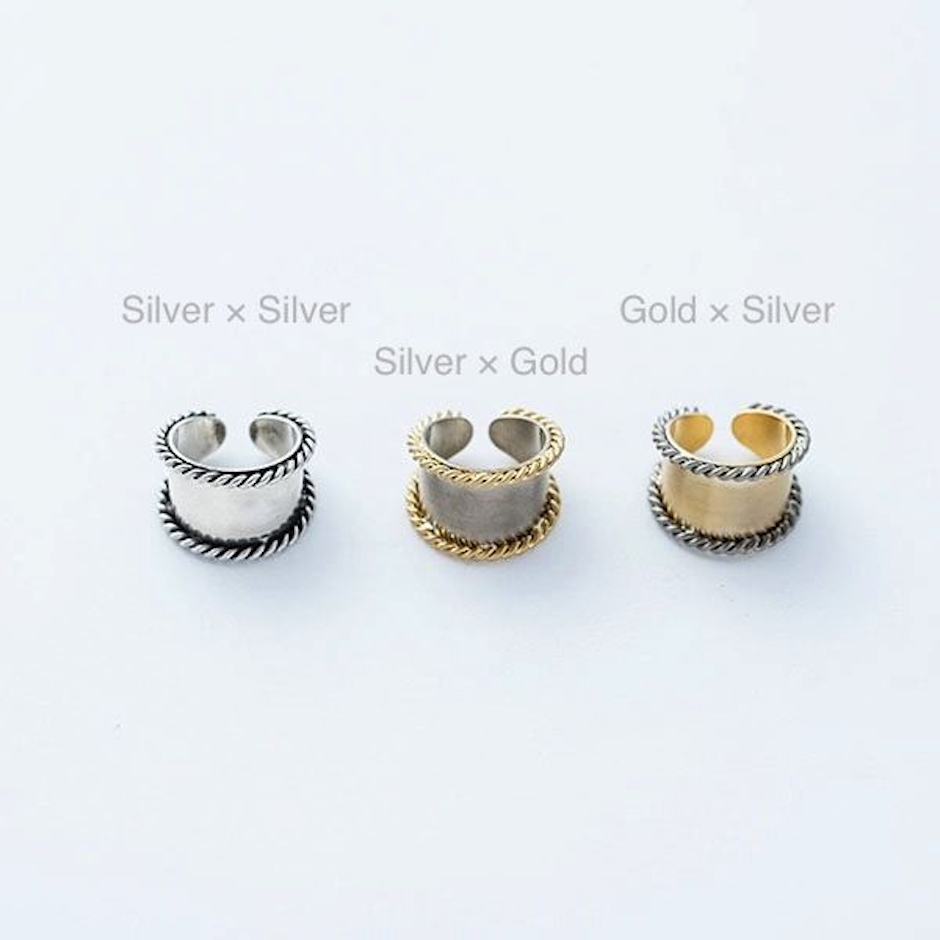Soierie Twist Short ring 3枚目
