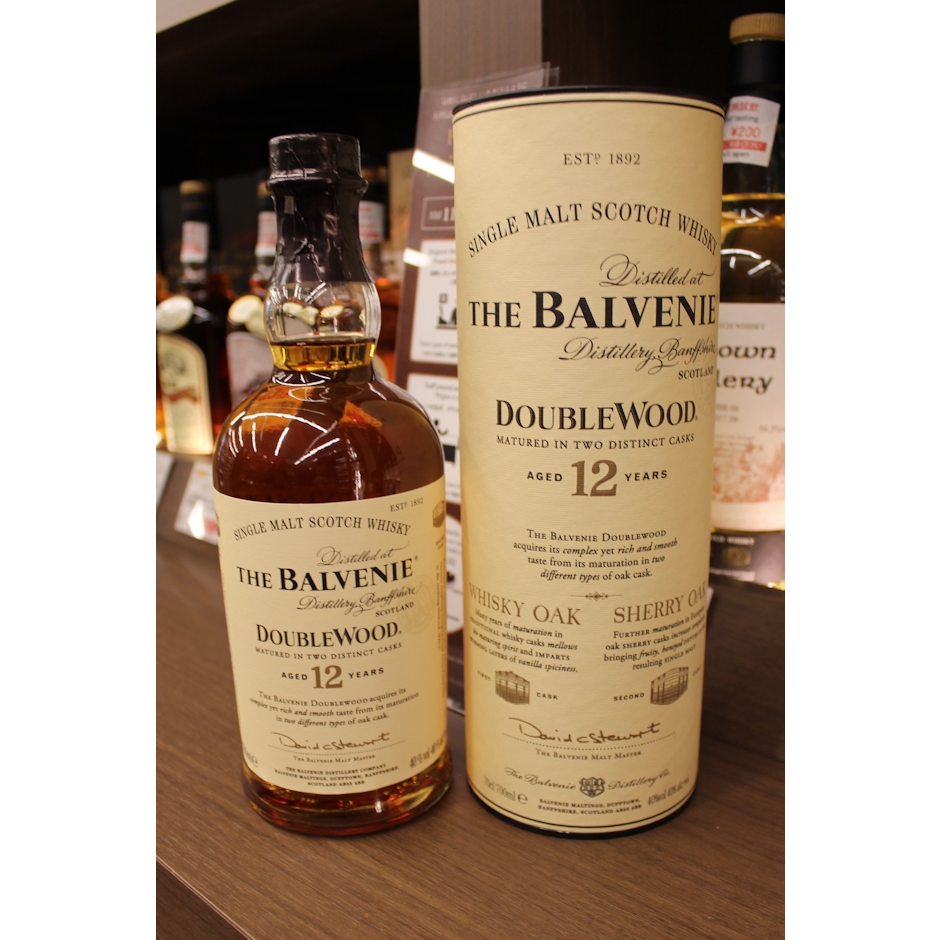 BALVENIE バルヴェニー12年 ダブルウッド 1枚目
