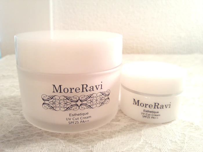 MoreRavi 【PR】エステティック UVカットクリーム 日やけ止め・化粧下地クリーム 1枚目