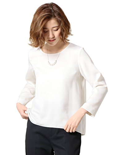 BEAUTY&YOUTH マットサテン Tブラウス 2枚目