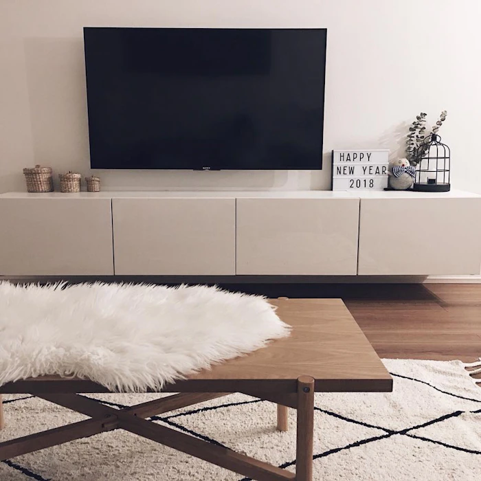 IKEA BESTA シェルフユニット 扉付 ラップヴィーケン ホワイト 590.474.30 1枚目
