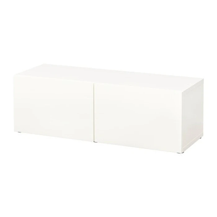 IKEA BESTA シェルフユニット 扉付 ラップヴィーケン ホワイト 590.474.30 2枚目