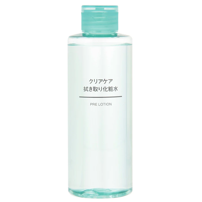 無印良品 クリアケア拭き取り化粧水 1枚目