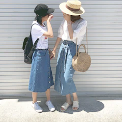 salus ハイウエストデニムスカート 1枚目