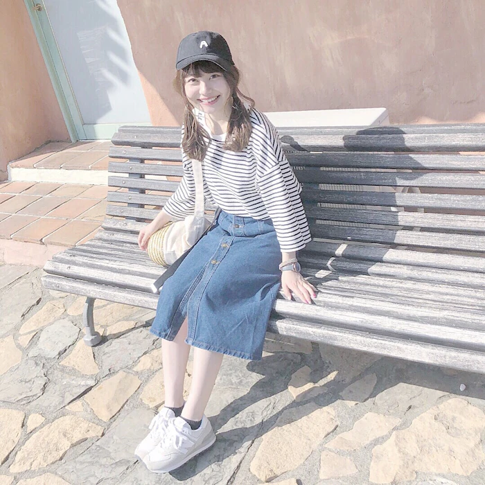 coca アルファベットワッペン付きシンプルコットンキャップ 1枚目