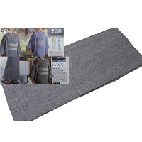 	キモノ仙臺屋3号店 お仕立て上がり綿麻素材の着物単品 【綿麻着物特集】 2枚目