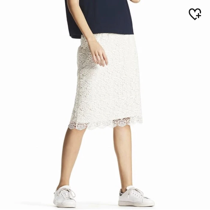 UNIQLO レーススカート 405293 3枚目