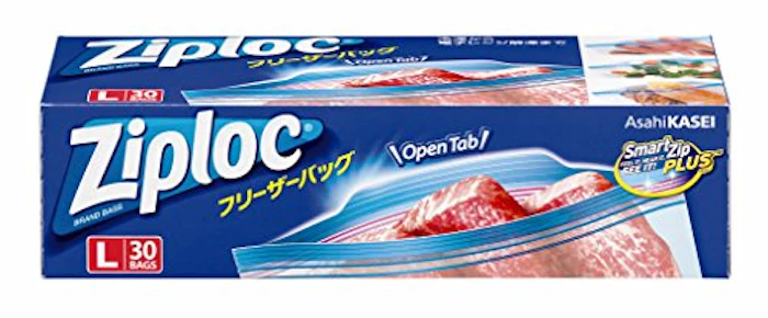 旭化成ホームプロダクツ ジップロック フリーザーバッグ 1枚目