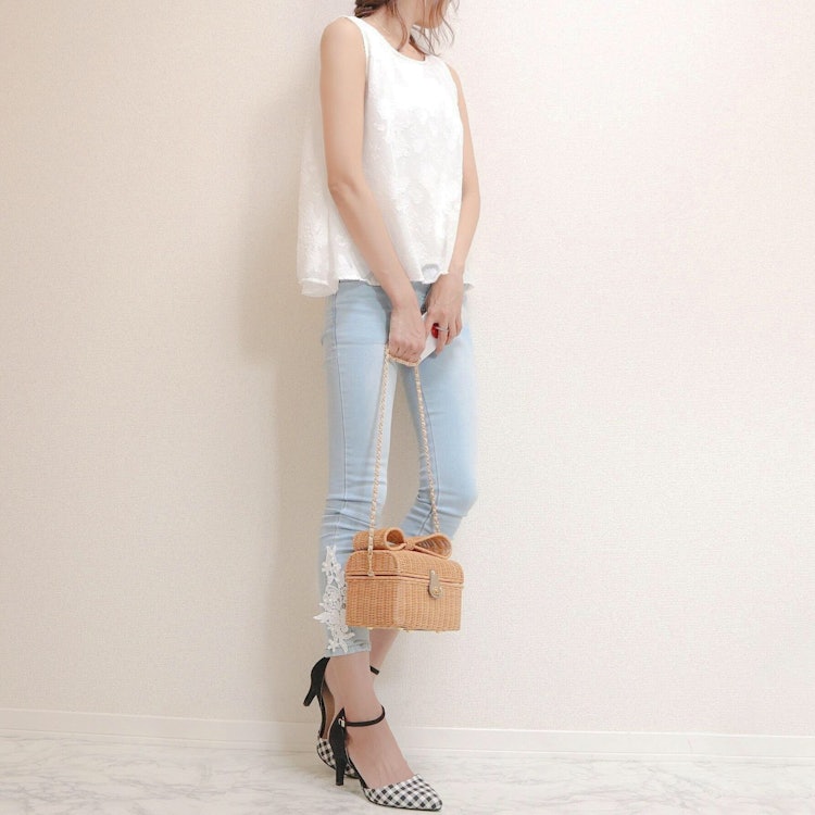 Liala×PG フラワー シフォン ブラウス lpg511-0082-1 1枚目