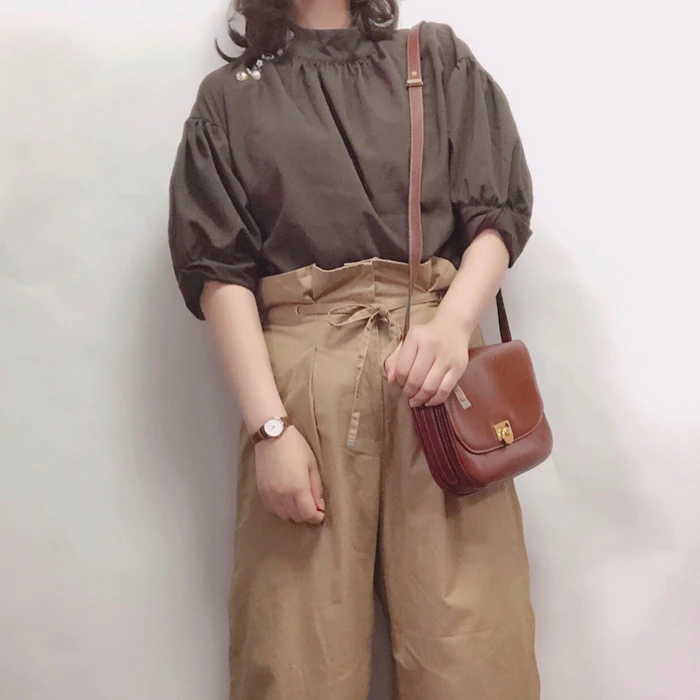 Studio clip コットンウエストマークワイドパンツ 2797061 1枚目