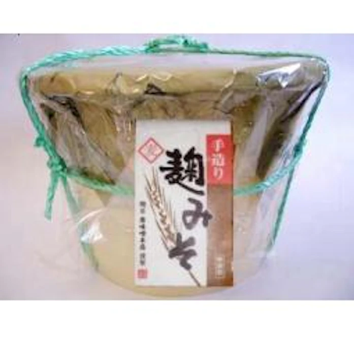 原味噌本店 麹味噌 麦 5kg樽入り 1枚目