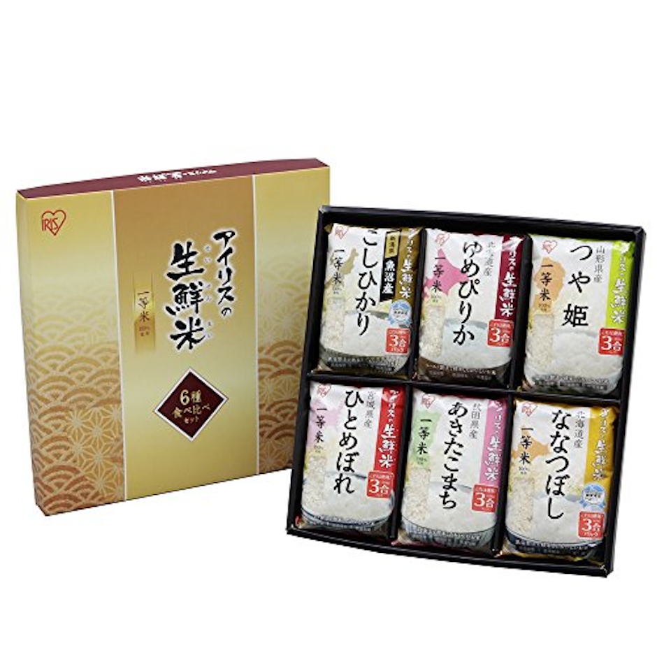 アイリスオーヤマ アイリスの生鮮米 6種食べ比べセット 2.7kg 1枚目