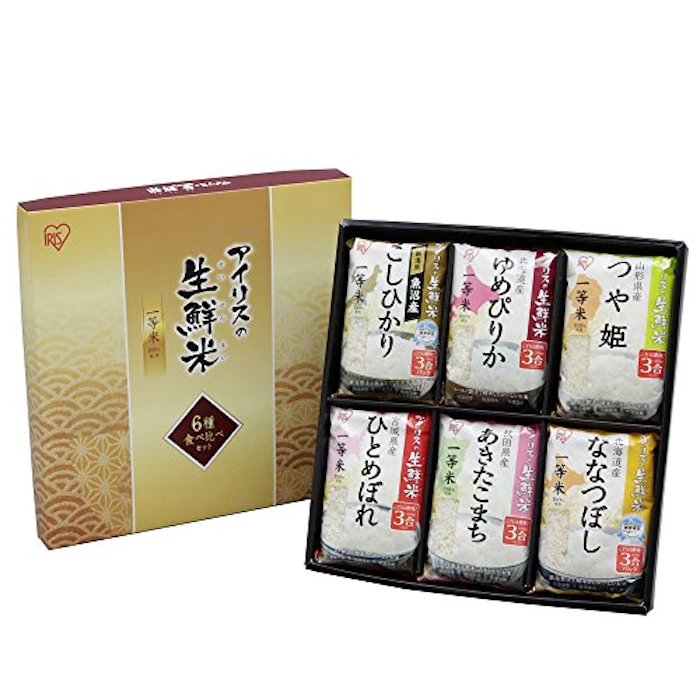 アイリスオーヤマ アイリスの生鮮米 6種食べ比べセット 2.7kg 1枚目