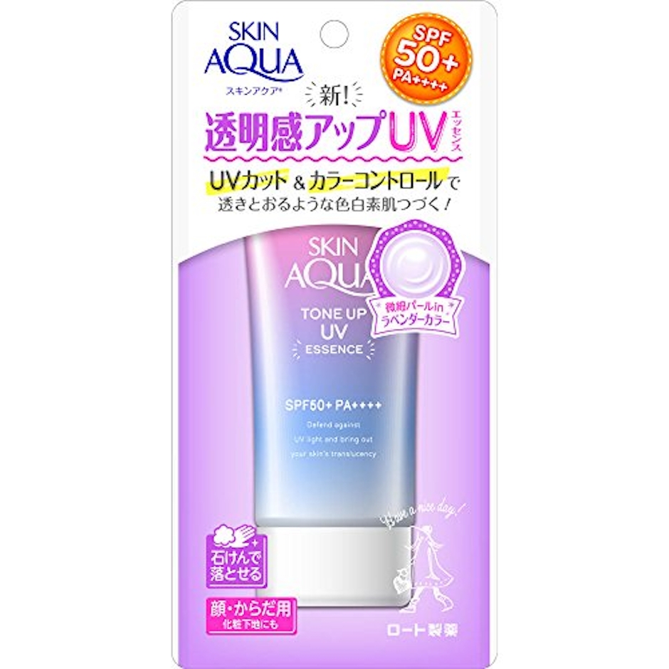 ロート製薬 スキンアクア トーンアップUVエッセンス 2枚目