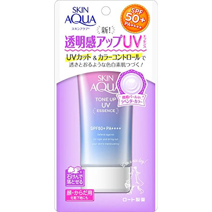 ロート製薬 スキンアクア トーンアップUVエッセンス 2枚目
