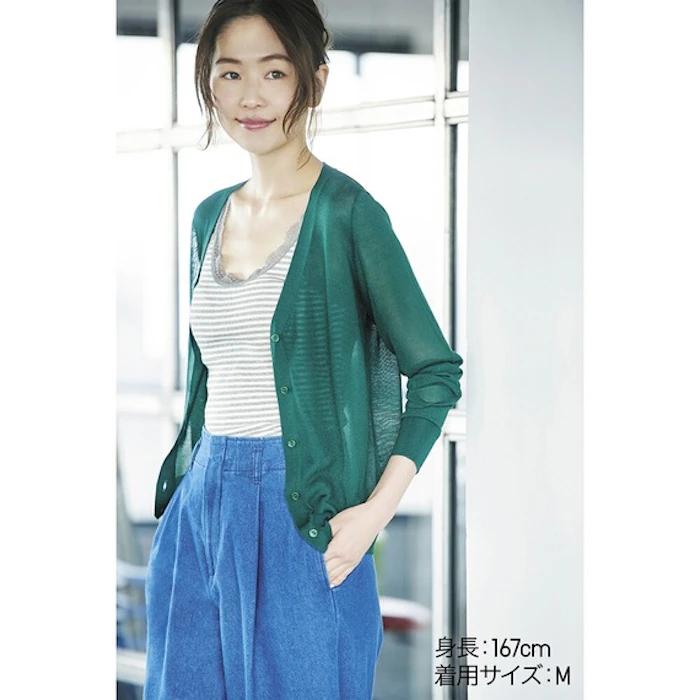 UNIQLO ライトVネックカーディガン 3枚目