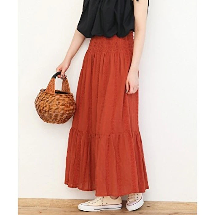 URBAN RESEARCH Sonny Label(アーバンリサーチ サニーレーベル) 2WAY楊柳シャーリングスカート LA85-25F600 4枚目