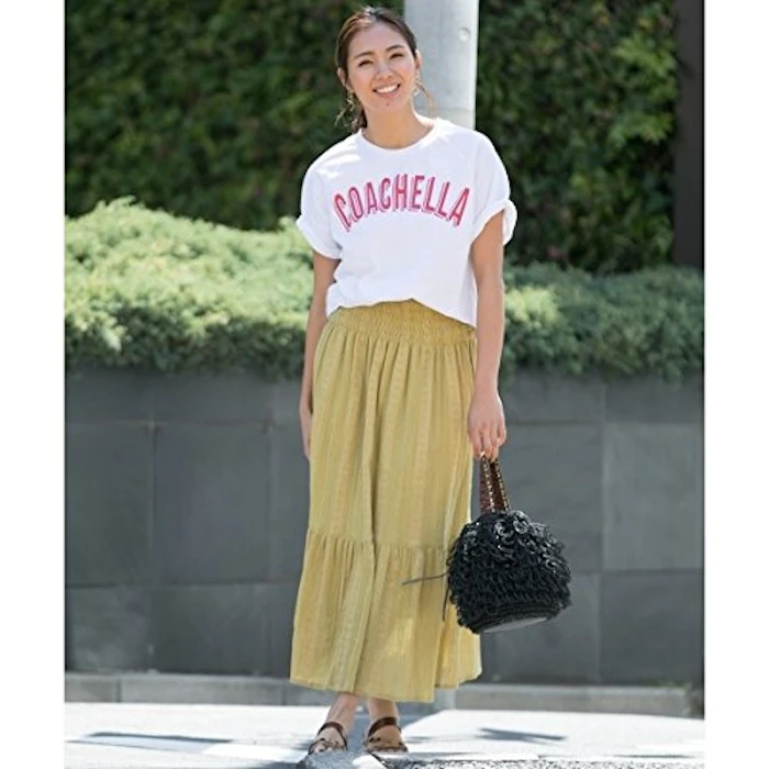 URBAN RESEARCH Sonny Label(アーバンリサーチ サニーレーベル) 2WAY楊柳シャーリングスカート LA85-25F600 5枚目