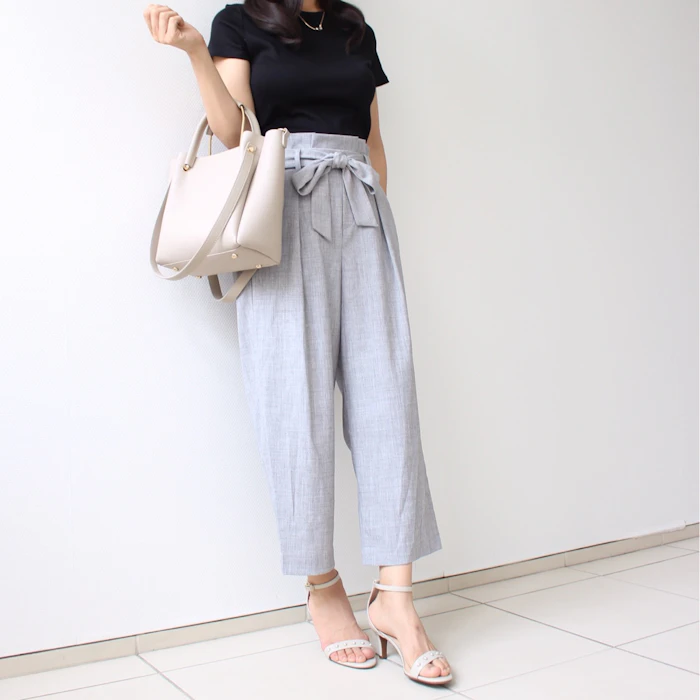 UNIQLO スーピマコットンリブクルーネックT(半袖) 1枚目
