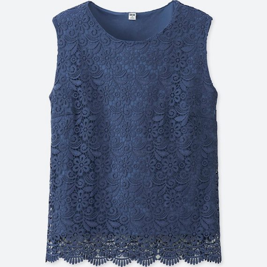 UNIQLO レースノースリーブT 3枚目