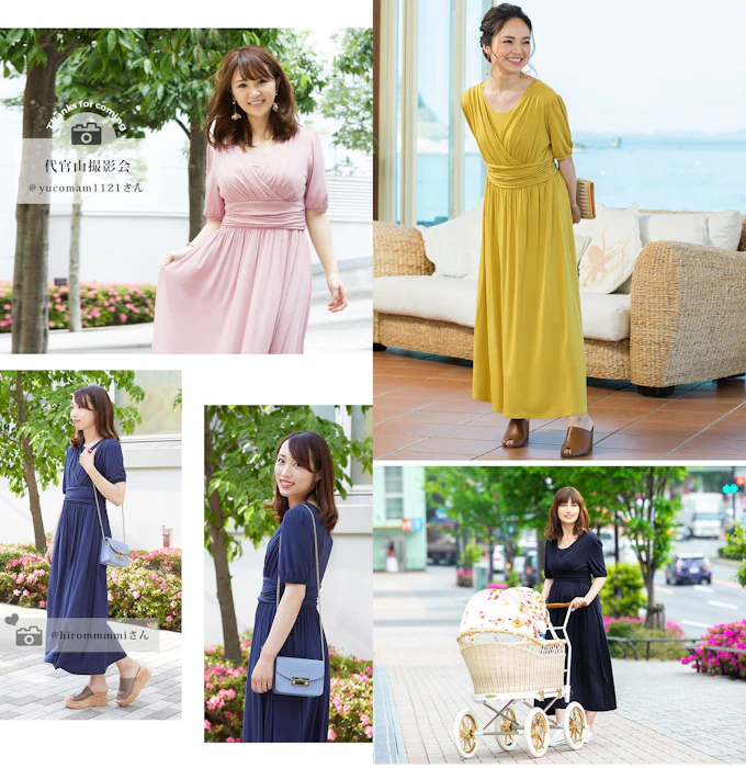 Sweet Mommy マタニティマキシワンピース 3枚目
