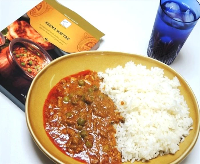 タージフーズ キーマ マター(キーマカレー) 2枚目