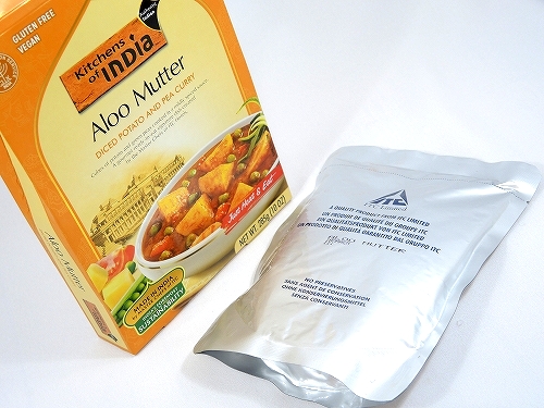Kitchens of India アルームター 角切りポテトとエンドウ豆のカレー 3枚目