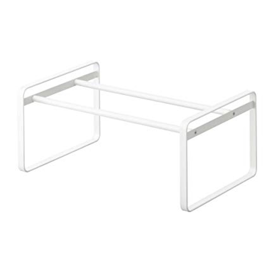 山崎実業 伸縮シューズラック frame フレーム 2枚目