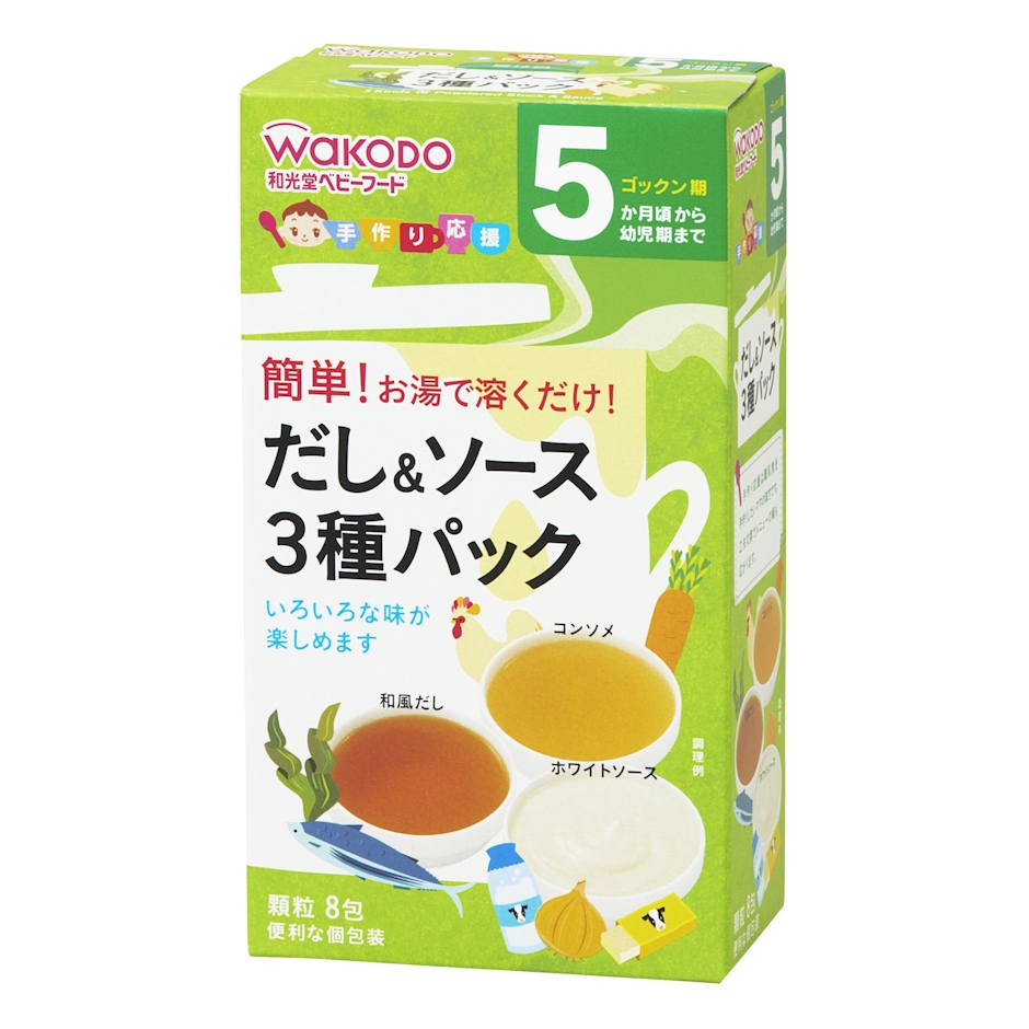 アサヒグループ食品 手作り応援 だし&ソース 3種パック 2枚目