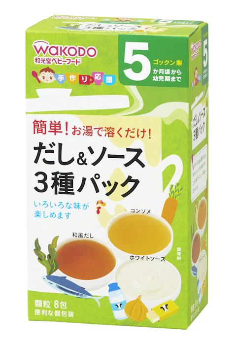 アサヒグループ食品 手作り応援 だし&ソース 3種パック 2枚目