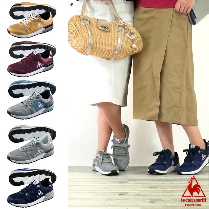 le coq sportif スニーカー ブローニュ SD レディース 2枚目